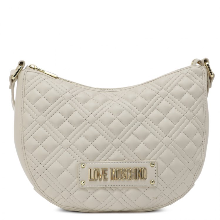 фото Сумка кросс-боди женская love moschino jc4015pp молочно-белая