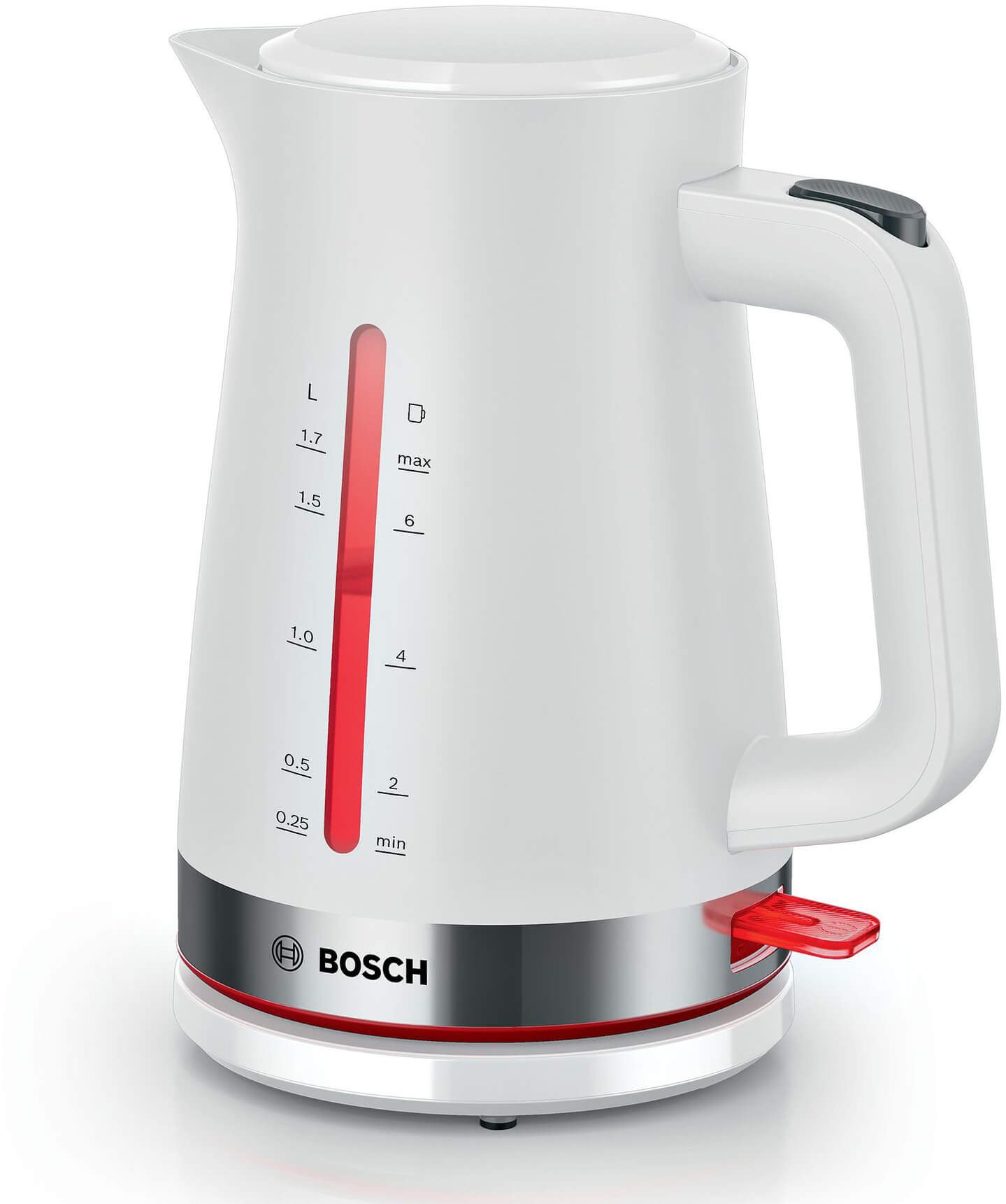 

Чайник электрический Bosch TWK4M221 1.7 л белый, TWK4M221