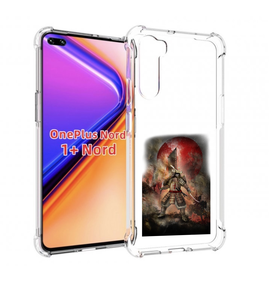 

Чехол MyPads китайскийвоин для OnePlus Nord / 1+ Nord (1ая версия), Прозрачный, Tocco