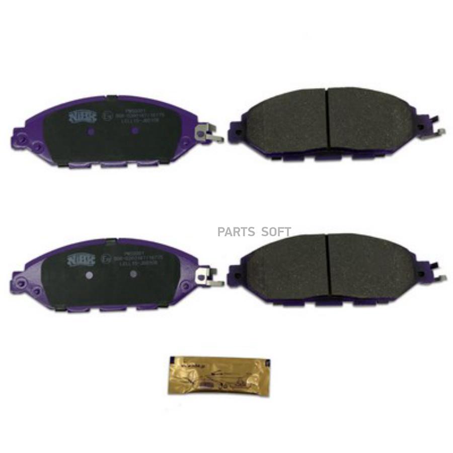 

Тормозные колодки NIBK PN50001