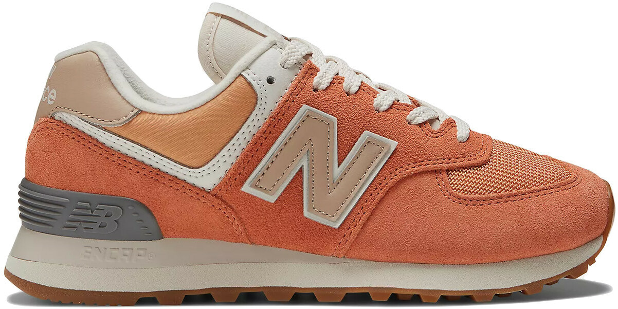 Кроссовки женские New Balance 574 оранжевые 6 US