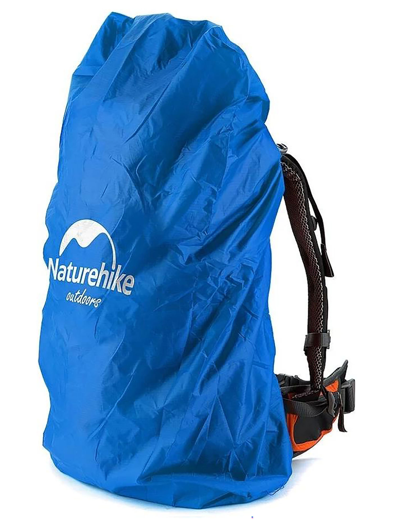 Чехол От Дождя Naturehike Backpack Covers M 30-50L Blue (Б/Р) 2024