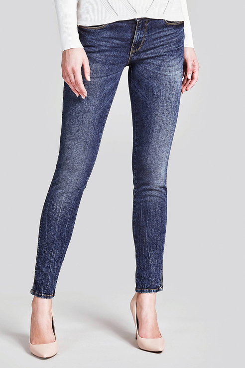 фото Джинсы женские guess w91aj2d3hb0wcrd синие 27