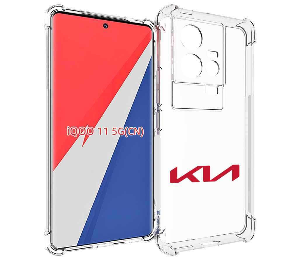 

Чехол MyPads Kia-киа-3 для Vivo iQOO 11, Прозрачный, Tocco