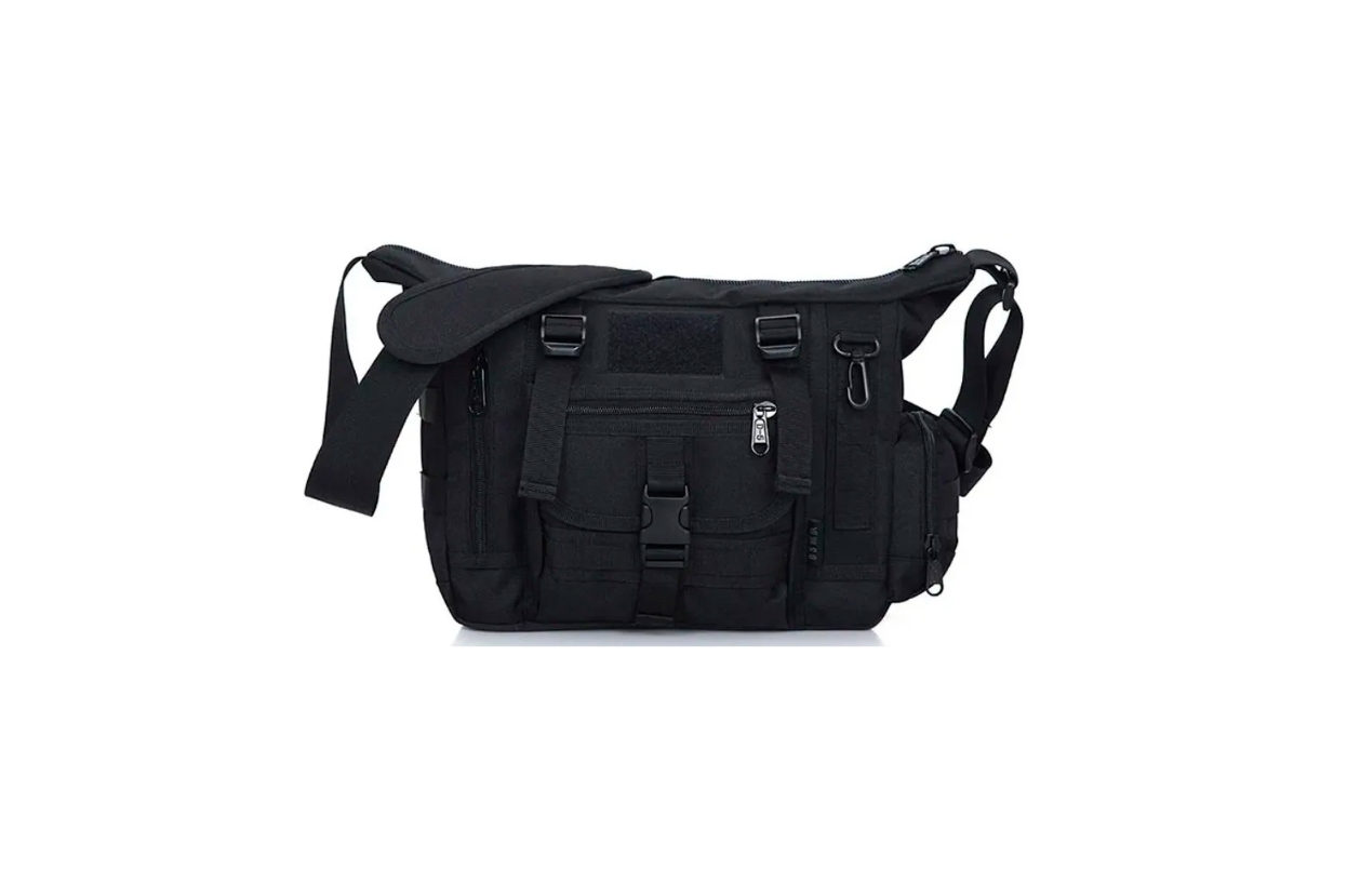 

Тактическая сумка Tanjiezhe Document Tactical Crossbody Bag YG020-1 Black, Черный, YG020-1