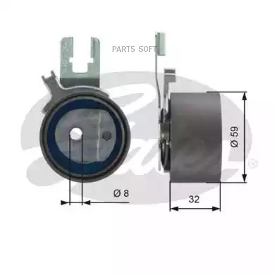 

Ролик Gates T43119