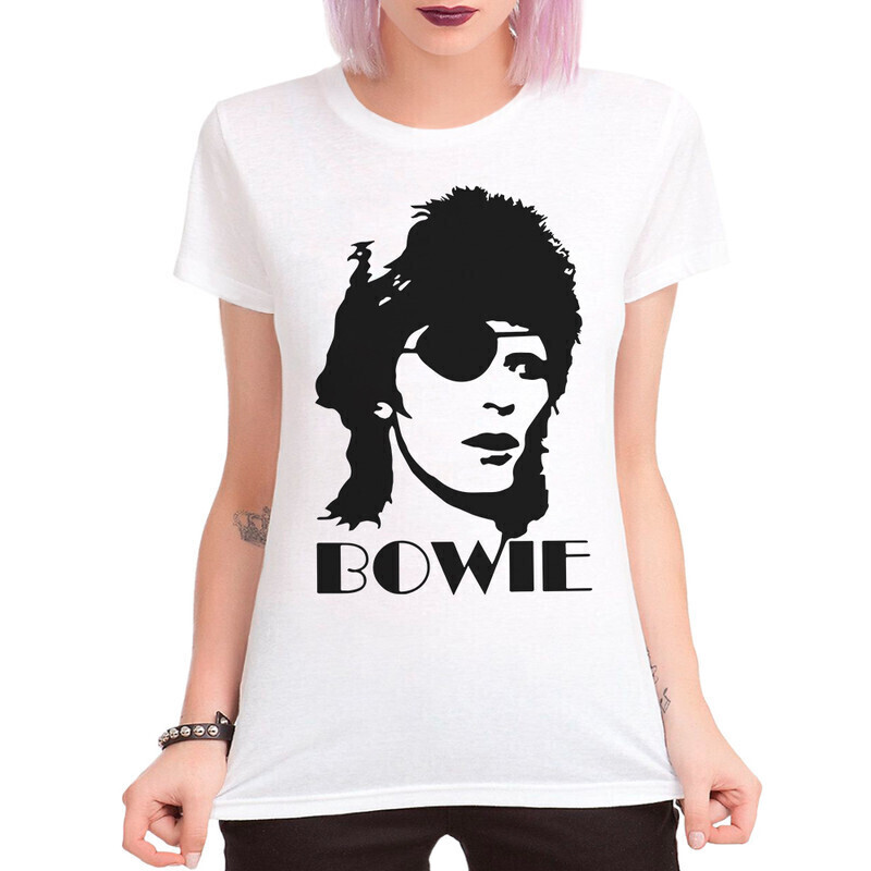 

Футболка женская Dream Shirts David Bowie - Дэвид Боуи 10001591 белая S, "David Bowie - Дэвид Боуи" 10001591