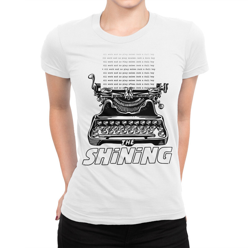 

Футболка женская Dream Shirts Сияние - Стивен Кинг 9898939111 белая 3XL, Сияние - Стивен Кинг 9898939111