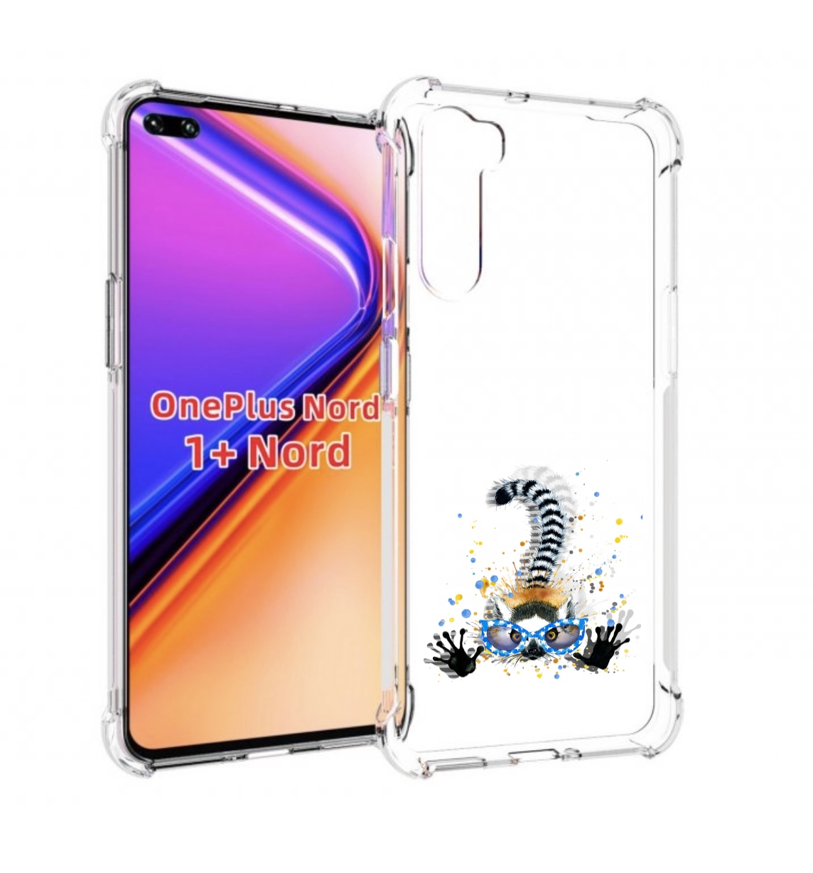 

Чехол MyPads лямур для OnePlus Nord / 1+ Nord (1ая версия), Прозрачный, Tocco