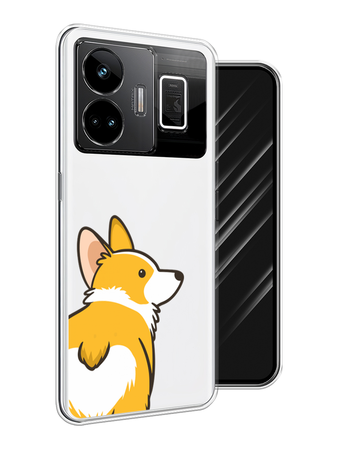 

Чехол Awog на Realme GT Neo 5 5G/GT 3 "Корги следуй за мной", Желтый;бежевый;белый, 2513750-2