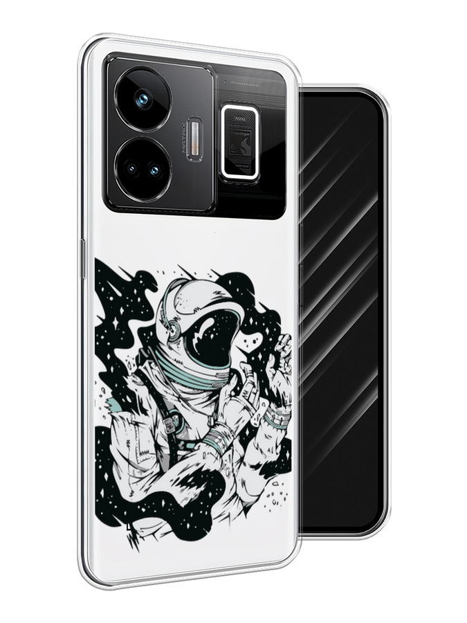 

Чехол Awog на Realme GT Neo 5 5G/GT 3 "Космонавт арт", Черный;бежевый;белый, 2513750-7