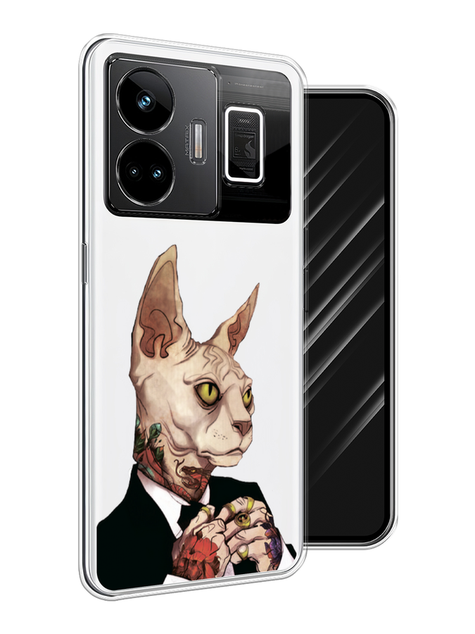 

Чехол Awog на Realme GT Neo 5 5G/GT 3 "Татуированный сфинкс", Бежевый;черный;красный, 2513750-7
