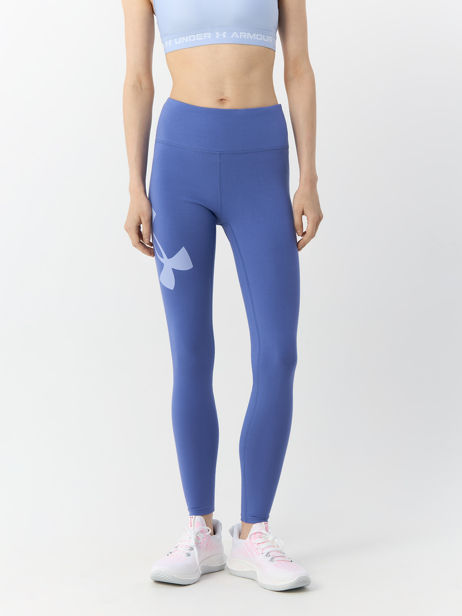 

Тайтсы женские Under Armour 1383606-561 синие LG, Синий, Campus Legging