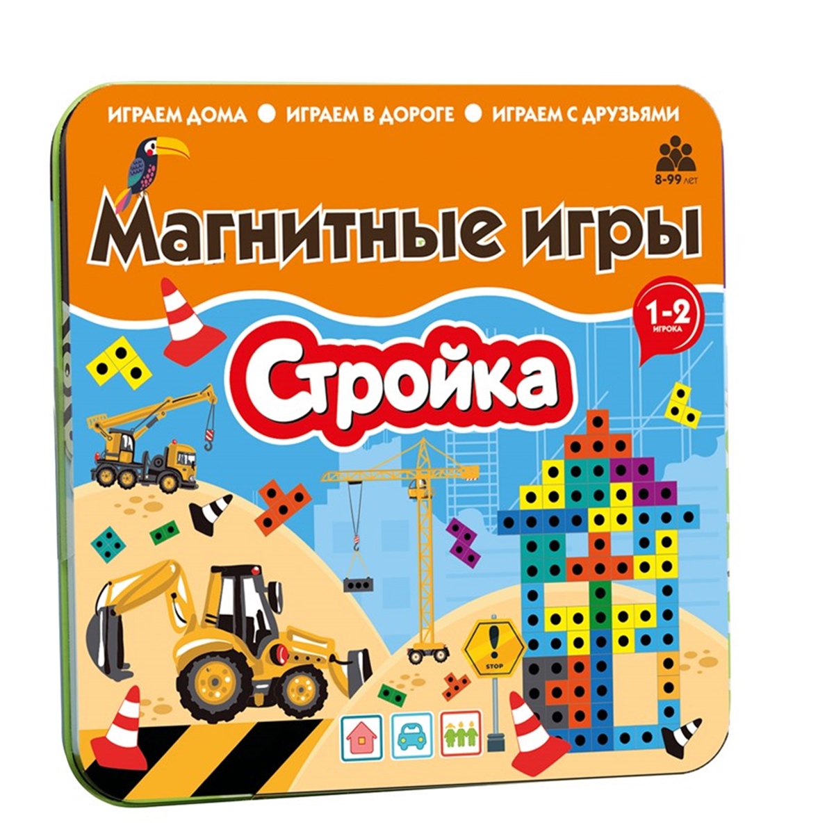 Магнитная игра Бумбарам Стройка на 1-2 игроков IM-1016 589₽