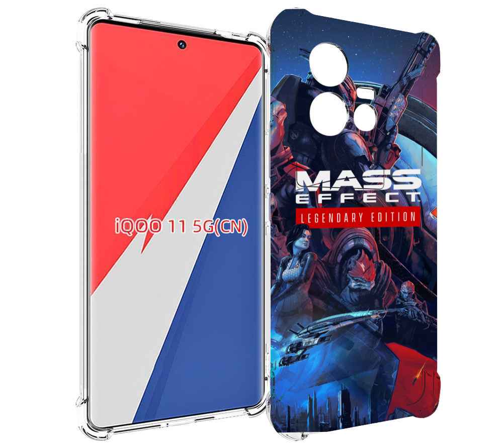 

Чехол MyPads Mass Effect Legendary Edition для Vivo iQOO 11, Прозрачный, Tocco