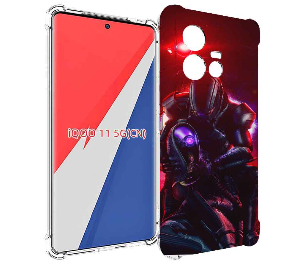

Чехол MyPads Mass Effect для Vivo iQOO 11, Прозрачный, Tocco