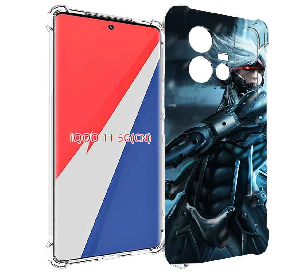 

Чехол MyPads Metal Gear Rising Revengeance для Vivo iQOO 11, Прозрачный, Tocco
