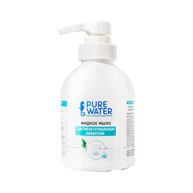 Жидкое мыло Pure Water с бактерицидным эффектом, 500 мл