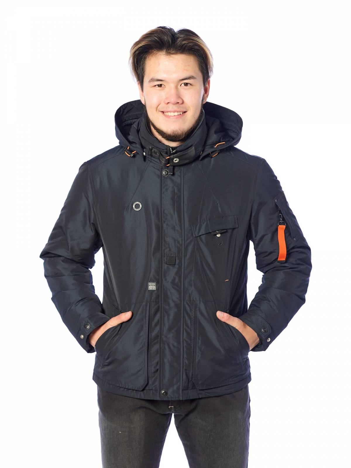 

Зимняя куртка мужская Shark Force 4190 синяя 52 RU, Синий, 4190