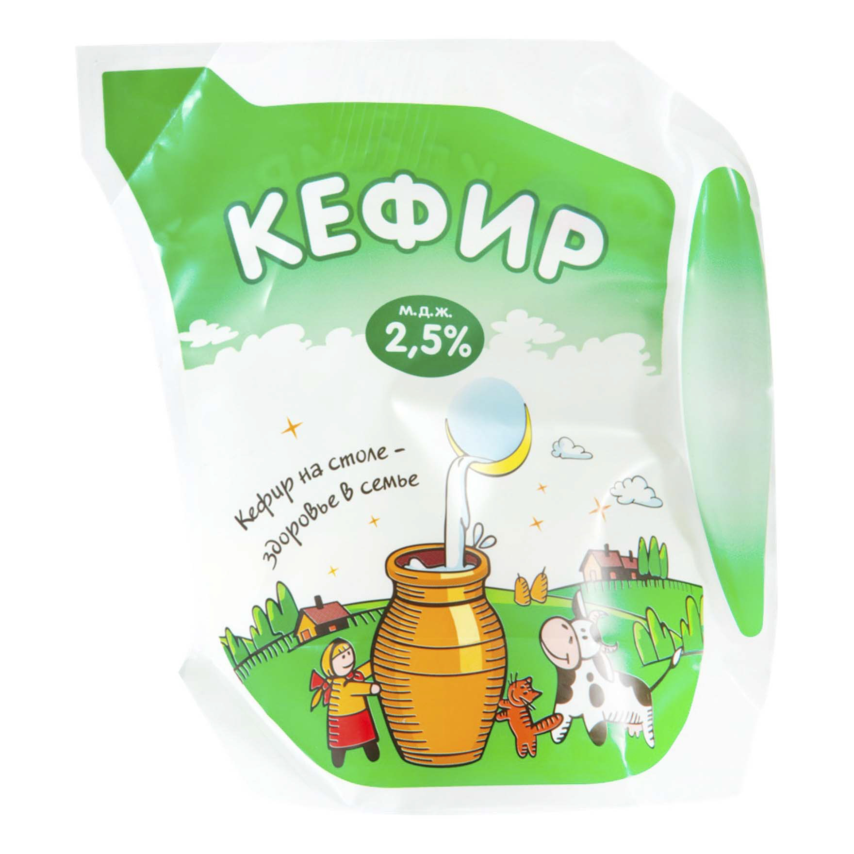 

Кефир Кезский сырзавод 2,5% 400 мл