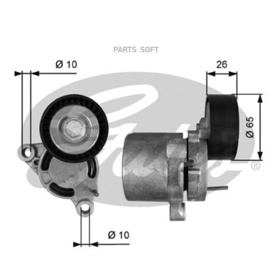 

Натяжной ролик GATES T39403