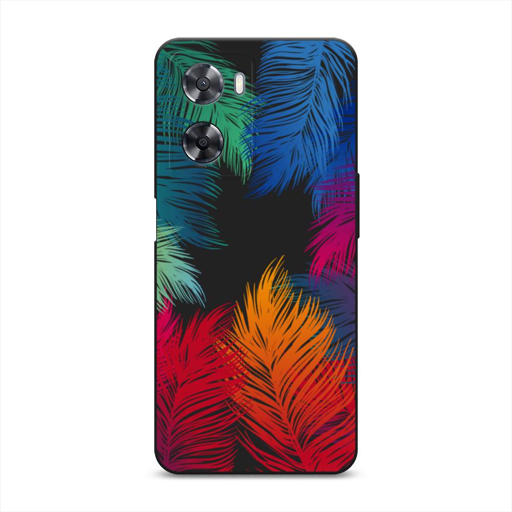 

Чехол Awog на Oppo A77s 4G "Рамка из перьев", Красный, 2511952-1