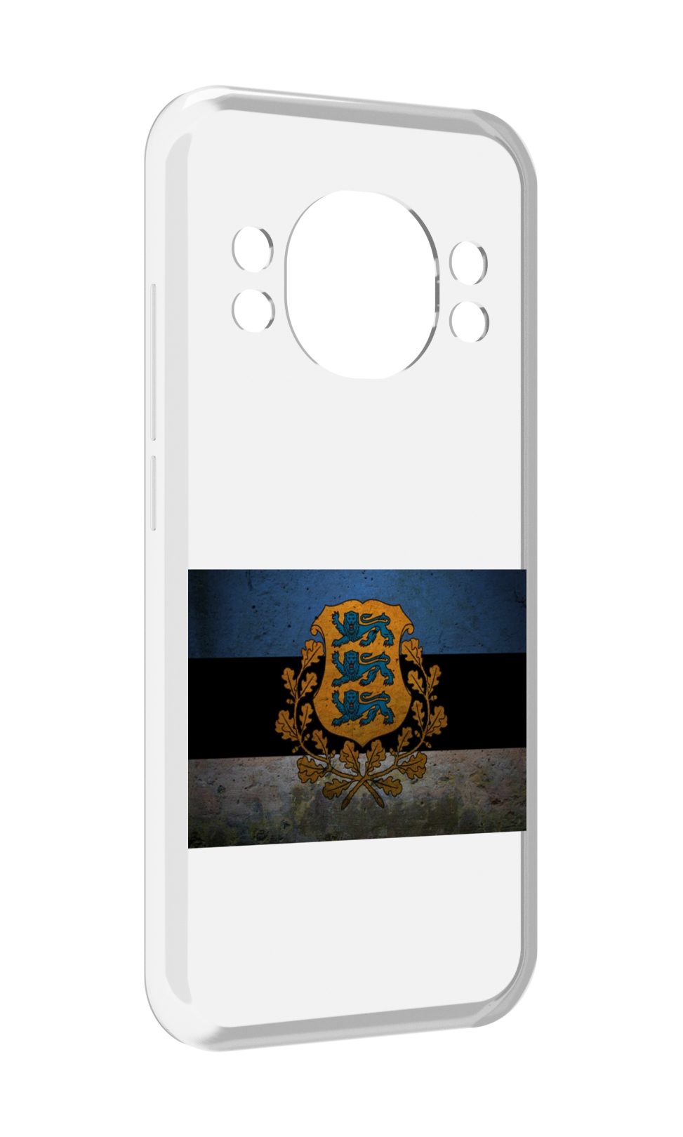 

Чехол MyPads герб флаг эстонии-1 для Doogee S98 / S98 Pro, Прозрачный, Tocco