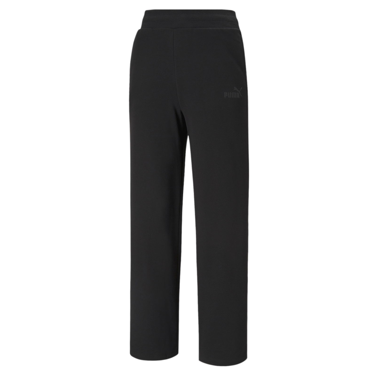 фото Брюки женские puma ess+ embroidered wide pants tr черные l