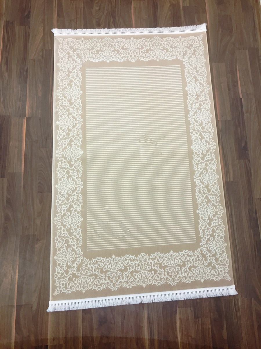 

Ковер Sofia Rugs KQSEM 4049A прямой белый/бежевый 120x180