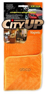 Салфетка City Up Микрофибра Универсальная Magneto 35х40см 1шт АртСа-116 Шт City Up арт C 494₽