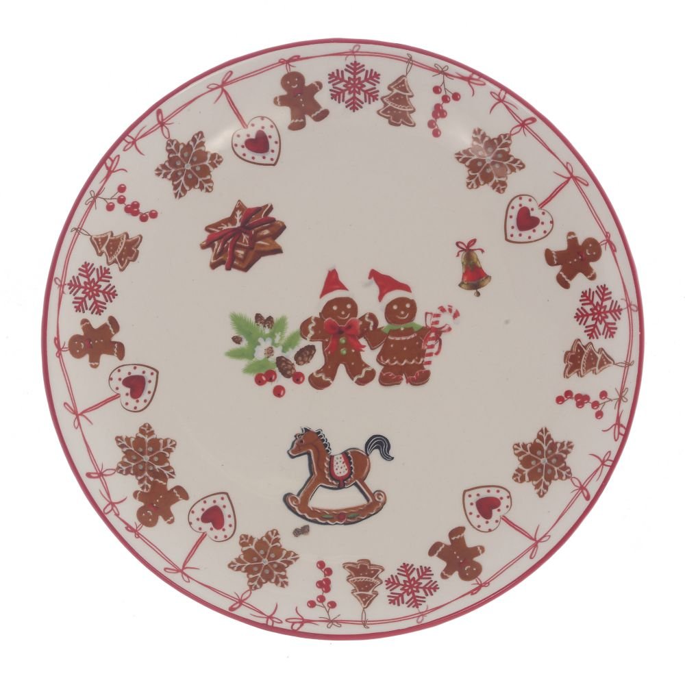 

Тарелка "Пряничное настроение", L21 W21 H2,5 см
