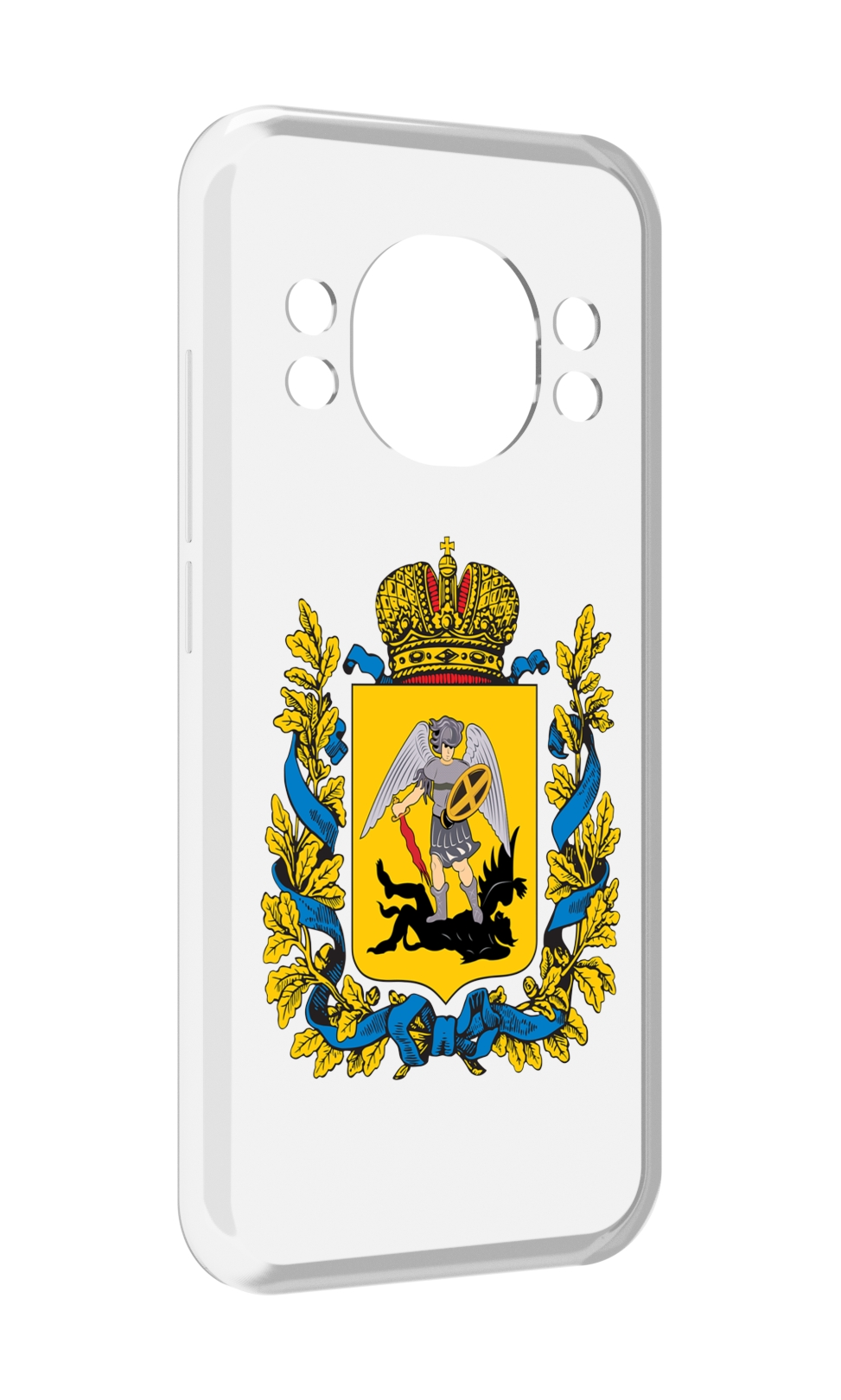 

Чехол MyPads герб-архангельскрои-области для Doogee S98 / S98 Pro, Прозрачный, Tocco