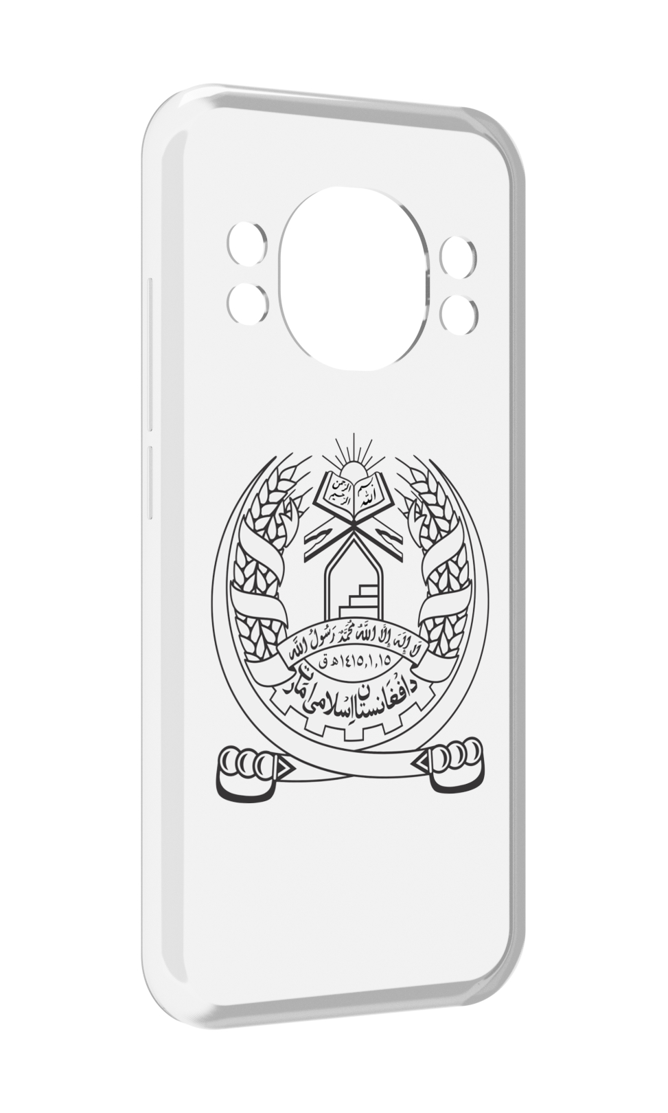 

Чехол MyPads герб-афганистан для Doogee S98 / S98 Pro, Прозрачный, Tocco
