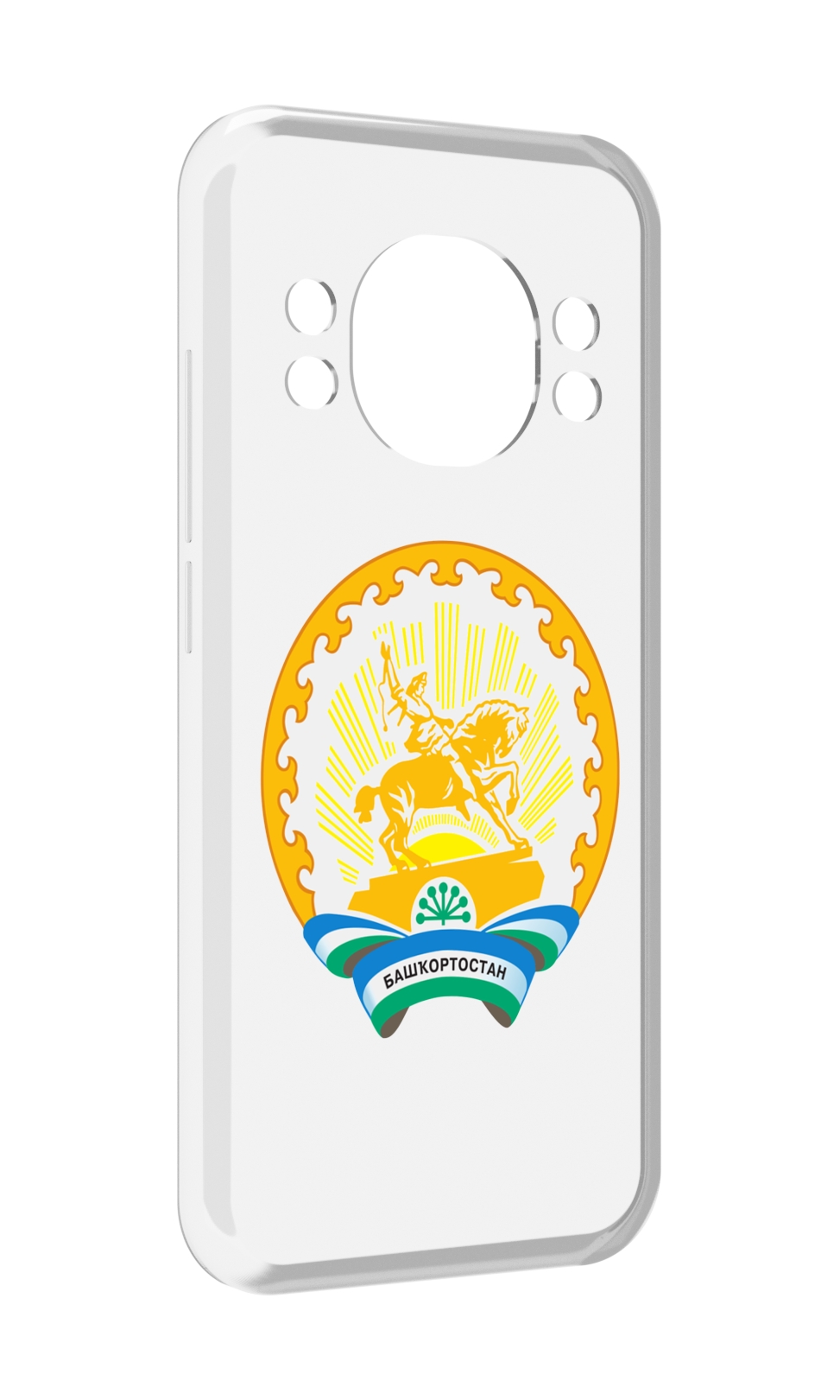 

Чехол MyPads герб-башкортостан-уфа для Doogee S98 / S98 Pro, Прозрачный, Tocco