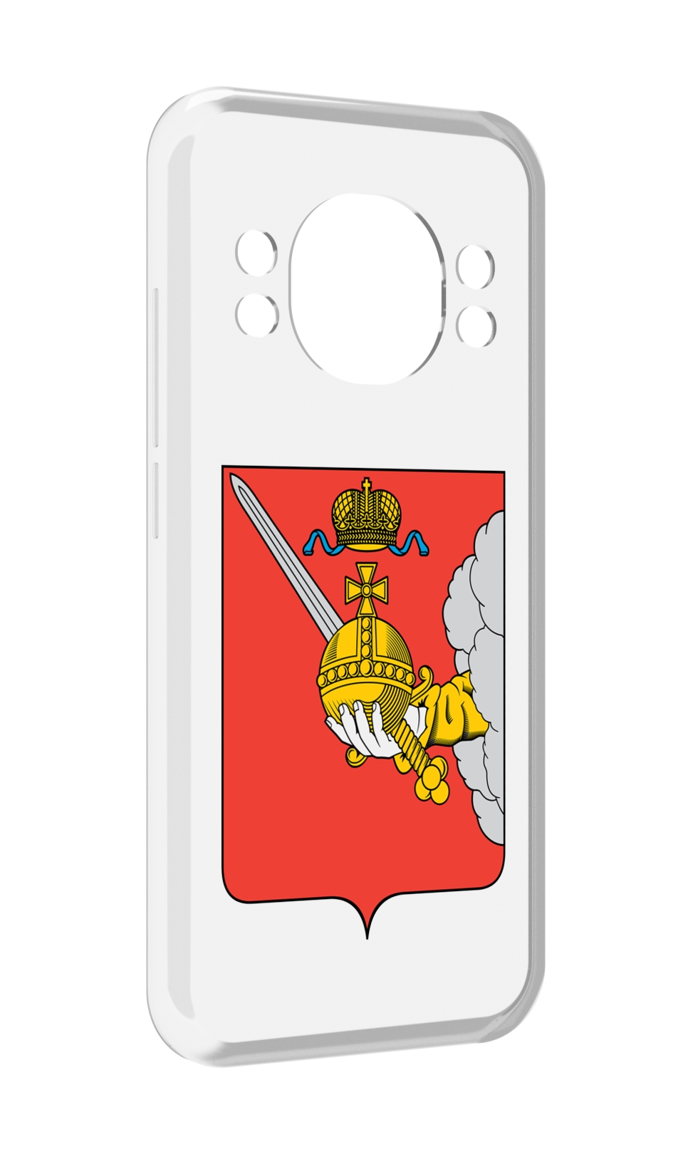 

Чехол MyPads герб-вологодскои-области для Doogee S98 / S98 Pro, Прозрачный, Tocco