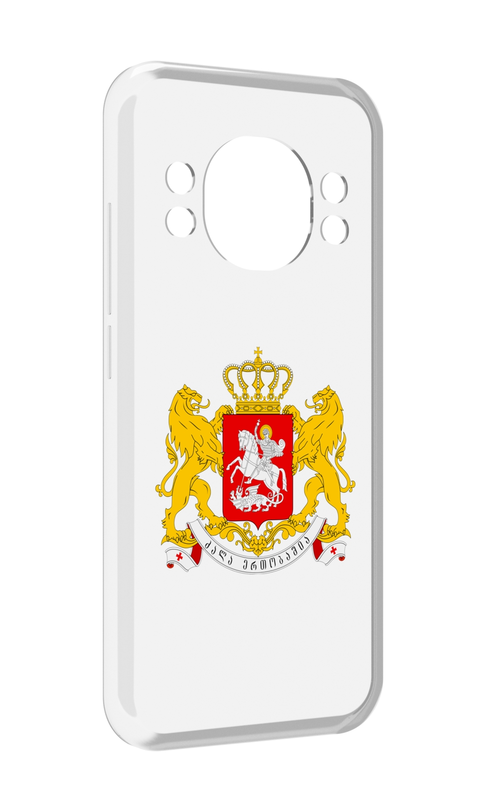

Чехол MyPads герб-грузии для Doogee S98 / S98 Pro, Прозрачный, Tocco