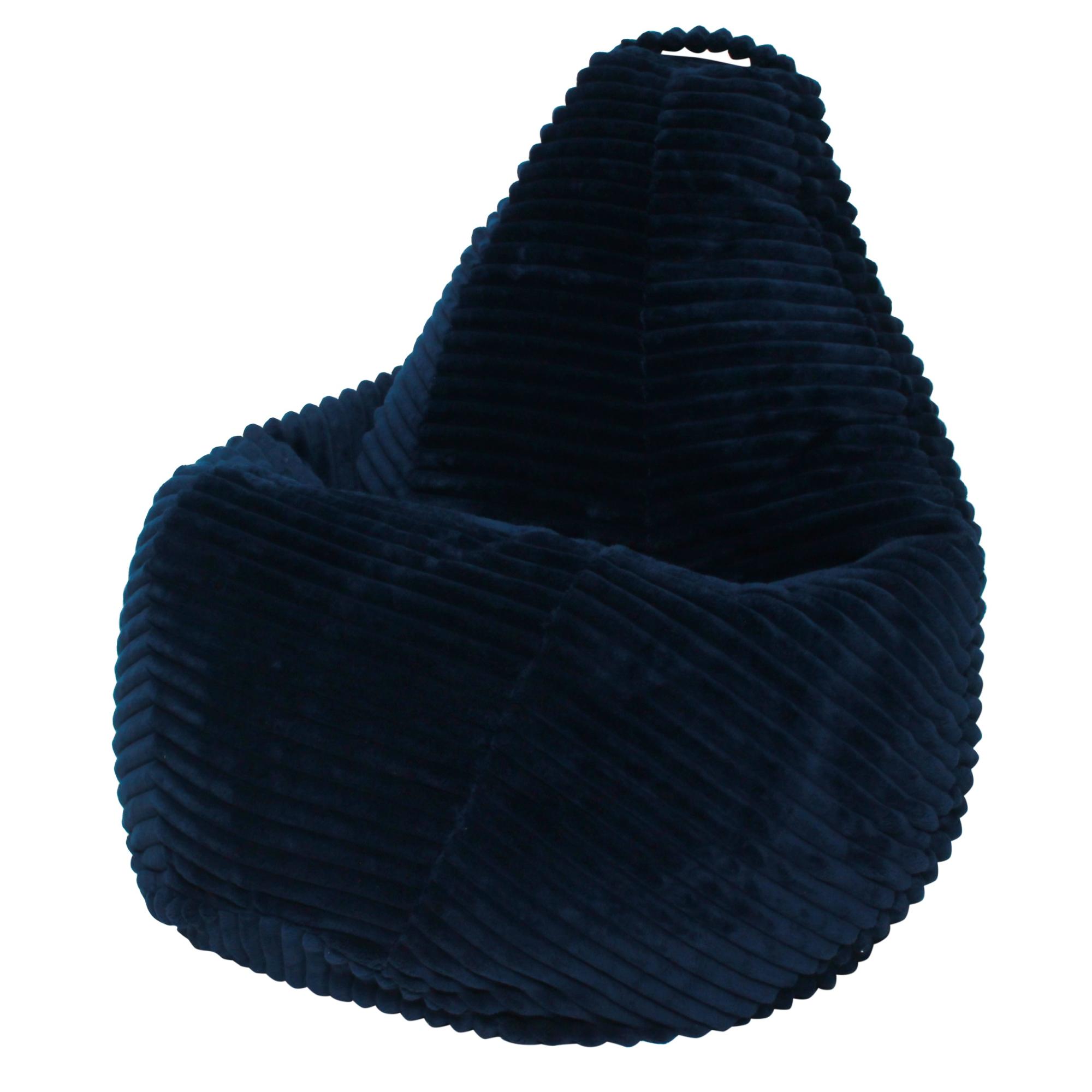 фото Кресло мешок груша cozy синее 2xl, классический dreambag