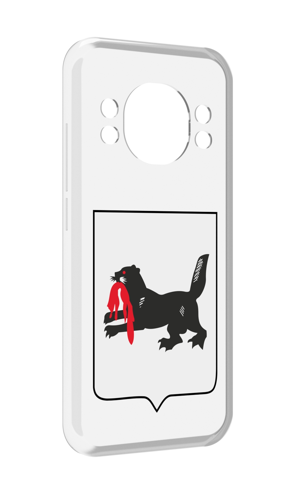 

Чехол MyPads герб-игркутскои-области для Doogee S98 / S98 Pro, Прозрачный, Tocco