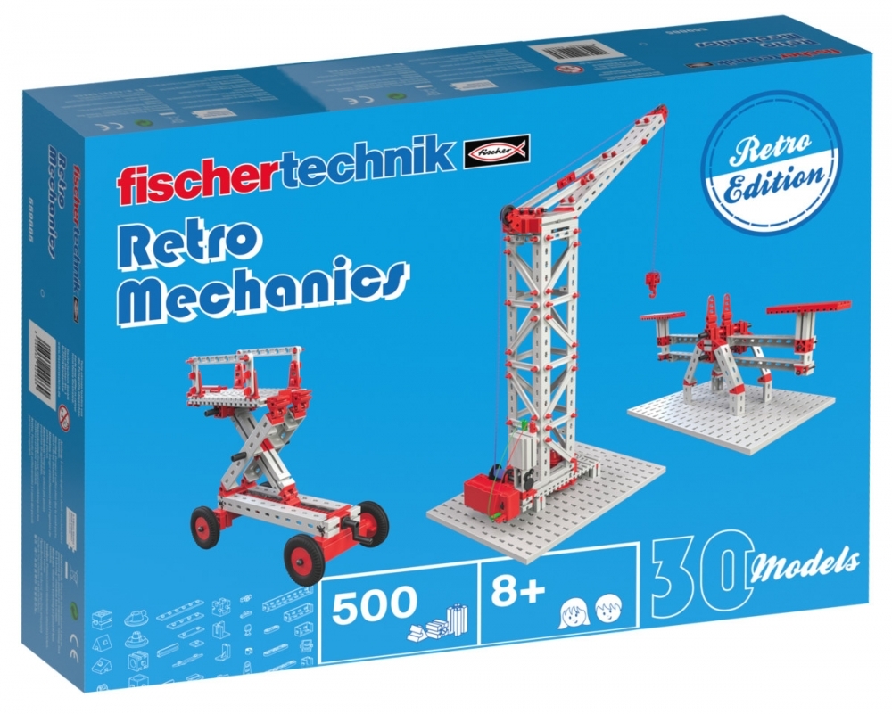 Конструктор Fischertechnik Ретро механика 559885 конструктор fischertechnik инженер engineer 564066 154 детали