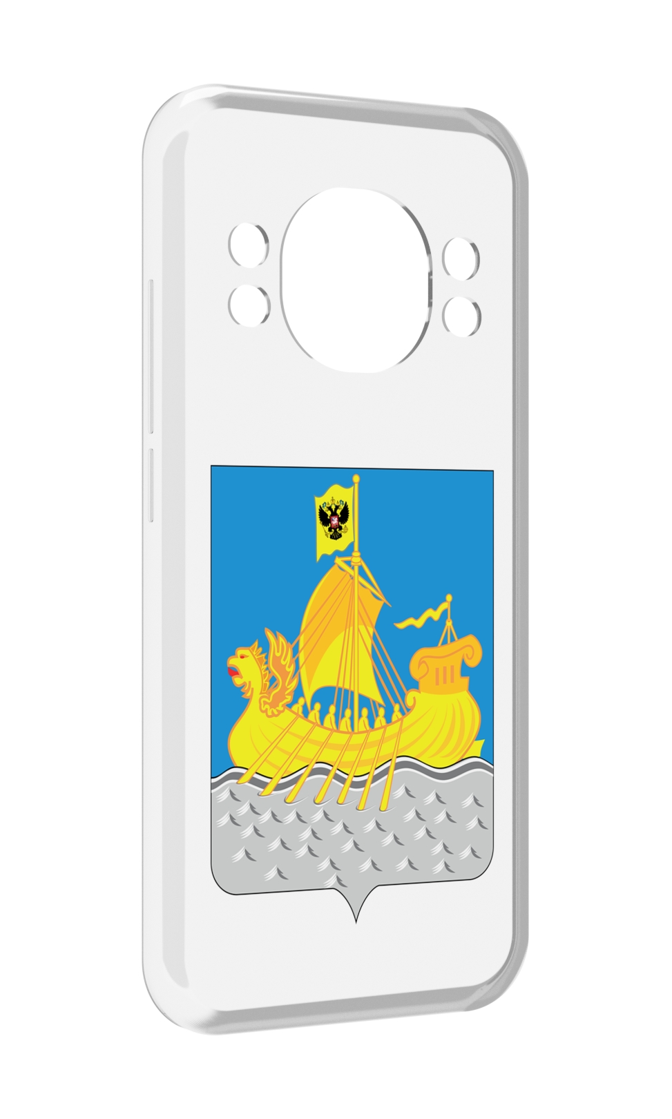 

Чехол MyPads герб-косромская-область для Doogee S98 / S98 Pro, Прозрачный, Tocco