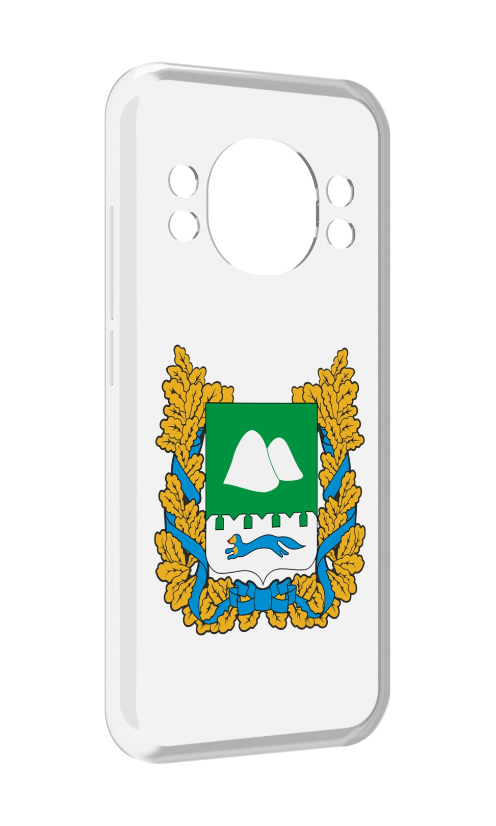 

Чехол MyPads герб-курганскои-области для Doogee S98 / S98 Pro, Прозрачный, Tocco