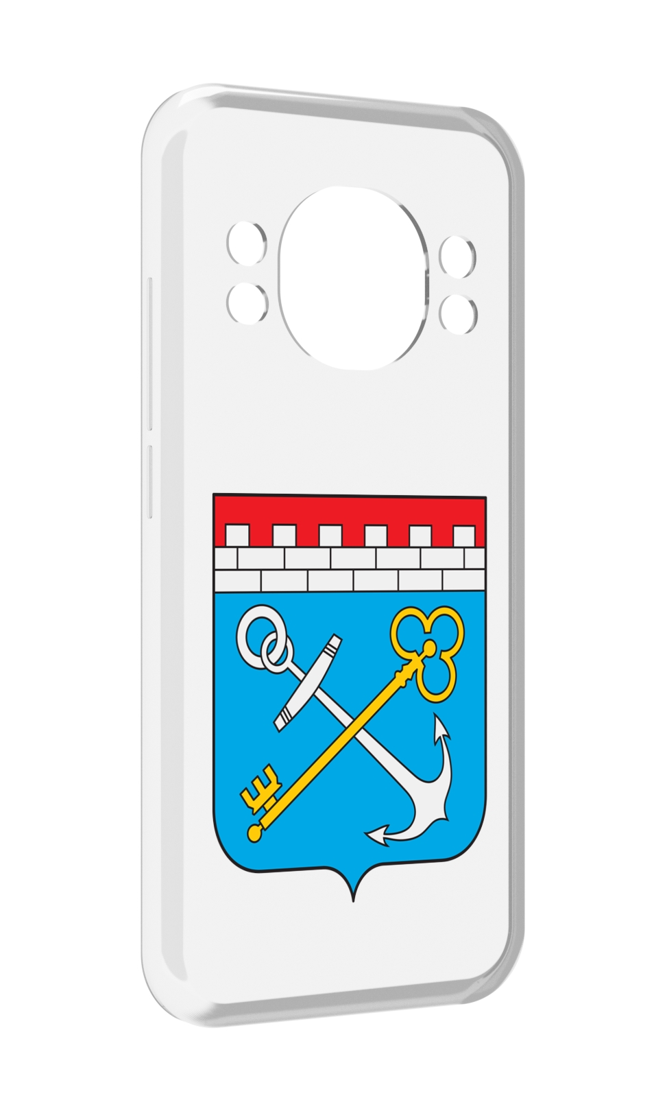 

Чехол MyPads герб-ленинградская-область-питер для Doogee S98 / S98 Pro, Прозрачный, Tocco
