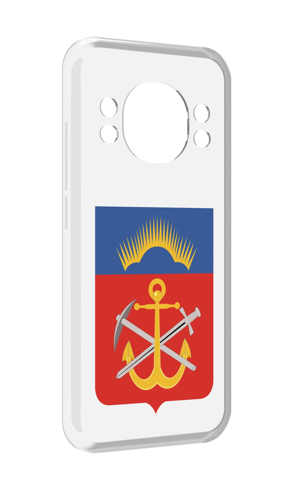 

Чехол MyPads герб-мурманская-область для Doogee S98 / S98 Pro, Прозрачный, Tocco