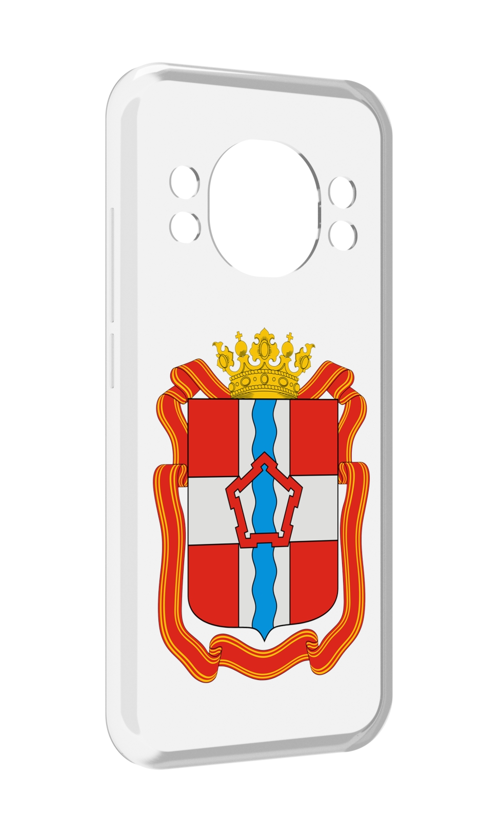

Чехол MyPads герб-омскои-области для Doogee S98 / S98 Pro, Прозрачный, Tocco