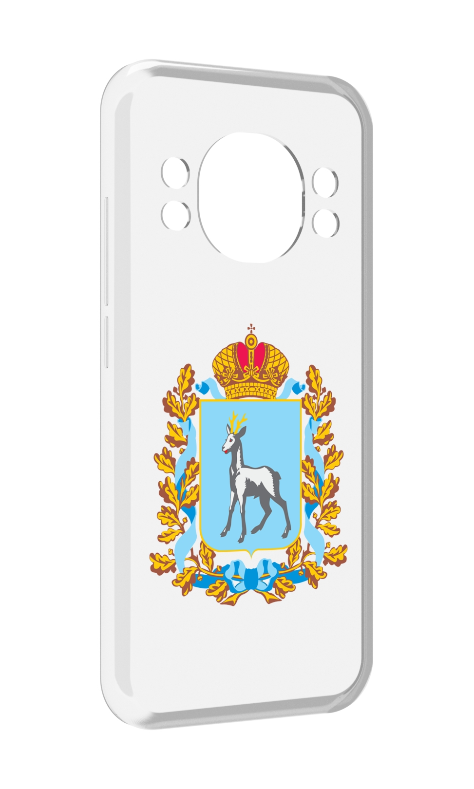 

Чехол MyPads герб-самарская-область для Doogee S98 / S98 Pro, Прозрачный, Tocco