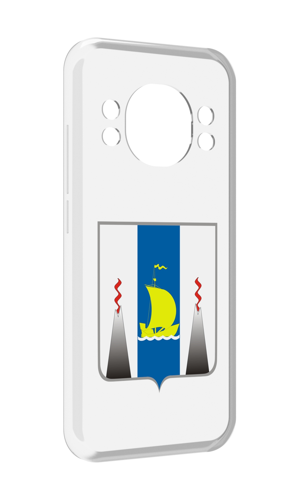 

Чехол MyPads герб-сахалиснкои-области для Doogee S98 / S98 Pro, Прозрачный, Tocco