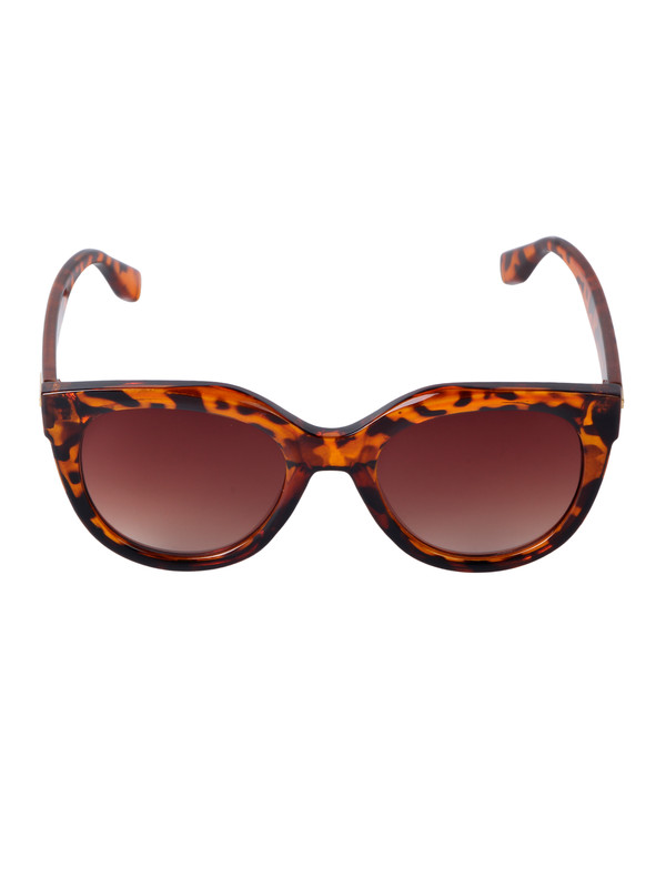 Солнцезащитные очки женские Pretty Mania DD096 коричневые