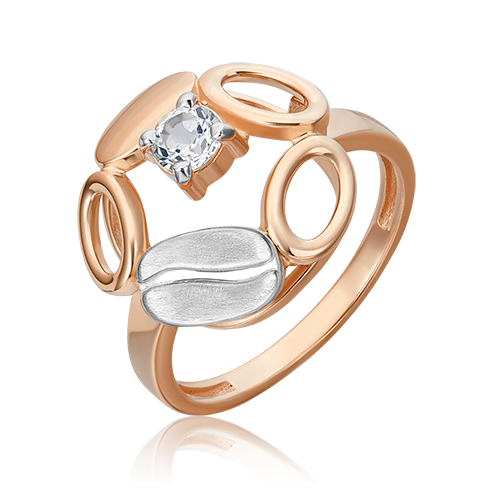 

Кольцо из золота р., PLATINA jewelry 01-5561-01-201-1111, топаз, 01-5561-01-201-1111