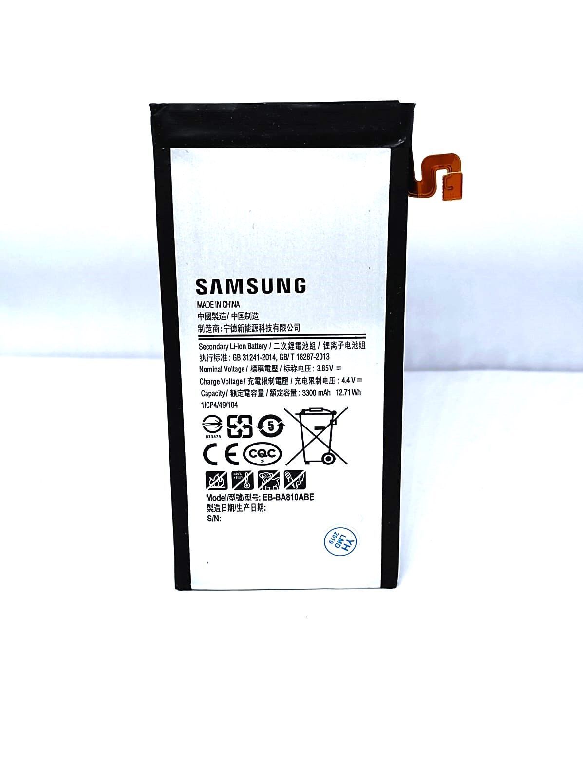 

Аккумулятор для телефона NoBrand 3000мА/ч для Samsung SM-A8100