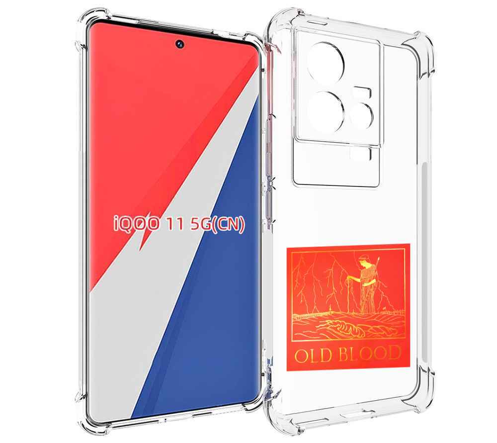 

Чехол MyPads Old Blood Boulevard Depo для Vivo iQOO 11, Прозрачный, Tocco